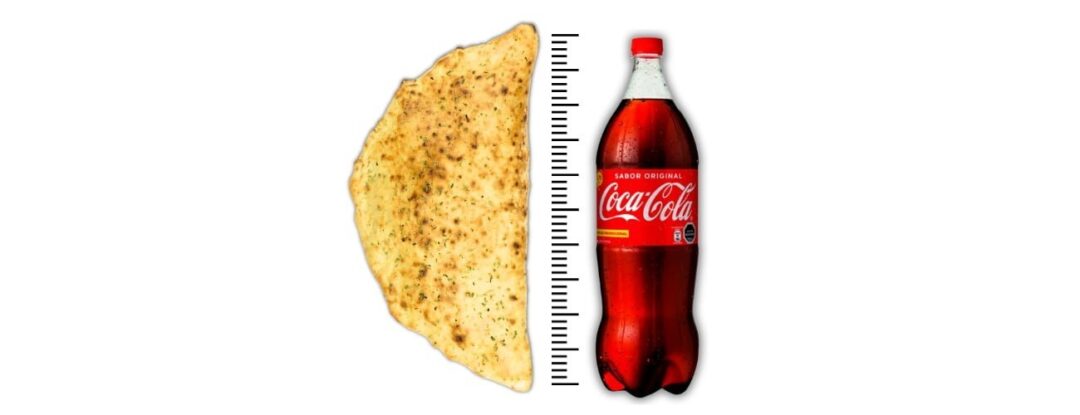 Calzone GIGANTE XL + Bebida de 1,5 Litros