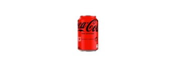 CocaCola ZERO LATA 350 CC